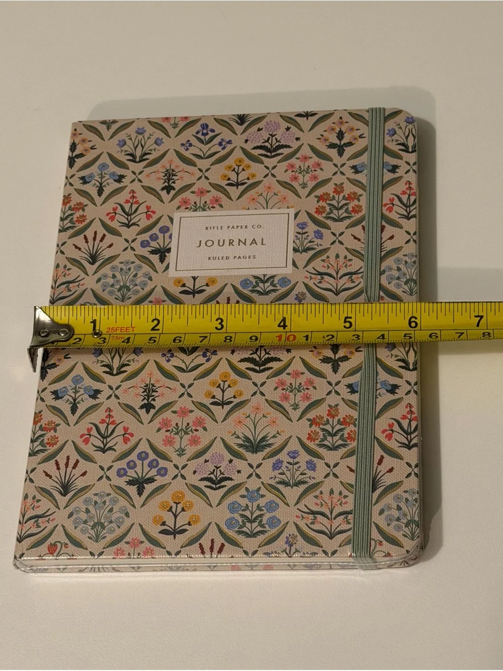 Rifle Paper Co. Estee Hardcover Journal w/ Pen Floral Trellis w/ Elastic & Pen